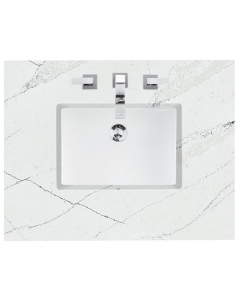 James Martin (single) 30-inch Silestone Ethereal Noctis Quartz Countertop & Rectangular Sink - 3cm Thick