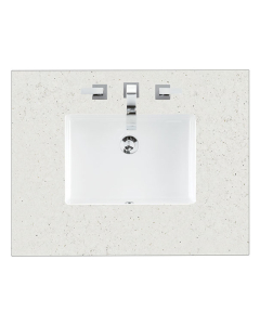 James Martin (single) 30-inch Silestone Lime Delight Quartz Countertop & Rectangular Sink - 3cm Thick