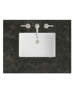 James Martin (single) 30-inch Eclos Phantome Engineered Stone/Glass Countertop & Rectangular Sink - 3cm Thick