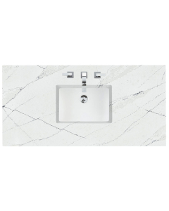 James Martin (single) 48-inch Silestone Ethereal Noctis Quartz Countertop & Rectangular Sink - 3cm Thick