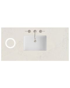 James Martin (single) 48-inch Freepower Wireless Charging Silestone Siberian Quartz Countertop & Rectangular Sink - 3cm Thick
