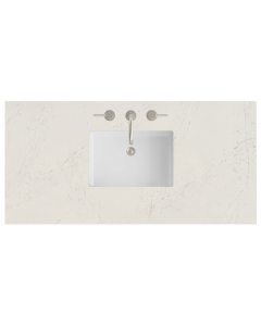 James Martin (single) 48-inch Silestone Siberian Quartz Countertop & Rectangular Sink - 3cm Thick