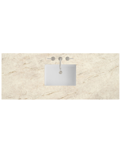 James Martin (single) 60-inch Eclos Tajnar Engineered Stone/Glass Countertop & Rectangular Sink - 3cm Thick