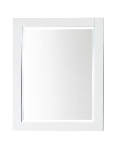 Avanity Brooks/Modero 24-Inch White Modern Bathroom Mirror