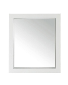 Avanity Brooks/Modero 28-Inch White Modern Bathroom Mirror
