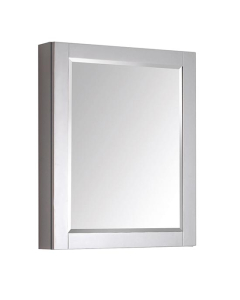Avanity Brooks/Modero 24-Inch Chilled Gray Modern Bathroom Mirror/Medicine Cabinet