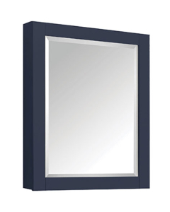 Avanity Brooks/Modero 24-Inch Navy Blue Modern Bathroom Mirror/Medicine Cabinet