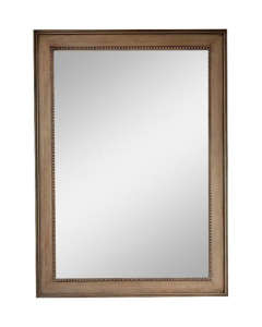 James Martin Bristol 29-Inch White Washed Walnut Mirror