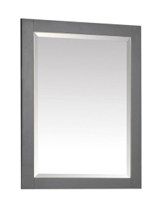 Avanity Allie/Austen 24-Inch Twilight Gray Gold Bathroom Mirror