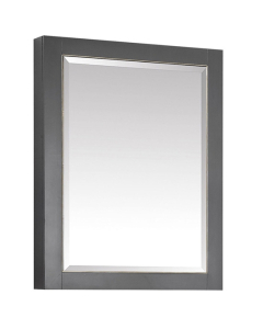 Avanity Allie/Austen 22-Inch Twilight Gray Gold Bathroom Mirror/Medicine Cabinet