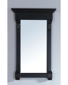 James Martin Brookfield 26-Inch Antique Black Transitional Bathroom Mirror