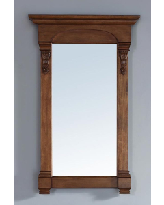 James Martin Brookfield 26-Inch Country Oak Transitional Bathroom Mirror