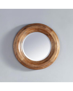 James Martin Malibu 26-Inch Honey Alder Traditional Bathroom Mirror