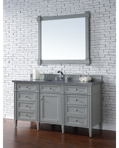 James Martin Brittany (single) 60-Inch Urban Gray Vanity - 650-V60S-UGR