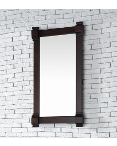 James Martin Brittany 21.5-Inch Burnished Mahogany Transitional Bathroom Mirror