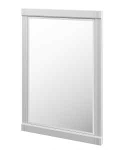 James Martin Bellshire 26-Inch Bright White Transitional Bathroom Mirror