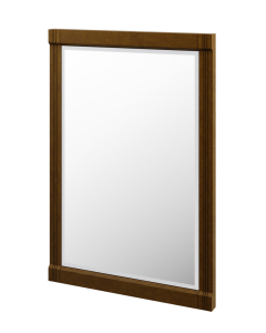 James Martin Bellshire 26-Inch Honey Oak Transitional Bathroom Mirror