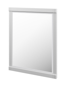 James Martin Bellshire 30-Inch Bright White Transitional Bathroom Mirror