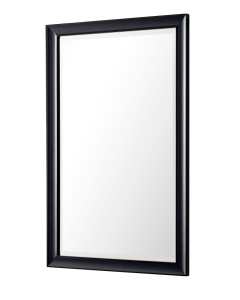 James Martin Glenbrooke 26-Inch Black Onyx Transitional Bathroom Mirror
