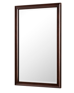 James Martin Glenbrooke 26-Inch Burnished Mahogany Transitional Bathroom Mirror