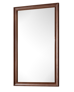 James Martin Glenbrooke 26-Inch Mid-Century Walnut Transitional Bathroom Mirror