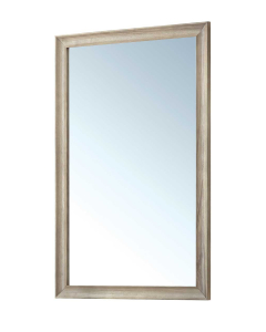 James Martin Glenbrooke 26-Inch Whitewashed Oak Transitional Bathroom Mirror