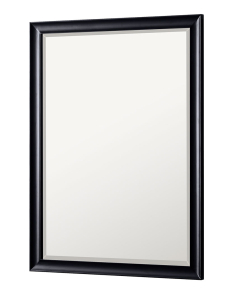 James Martin Glenbrooke 30-Inch Black Onyx Transitional Bathroom Mirror