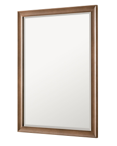 James Martin Glenbrooke 30-Inch Whitewashed Walnut Transitional Bathroom Mirror