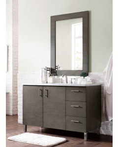 --CLEARANCE--James Martin Metropolitan (single) 48-Inch Silver Oak Vanity - 850-V48-SOK