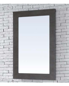 James Martin Metropolitan 30-Inch Silver Oak Transitional Bathroom Mirror