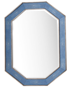 James Martin Tangent 30-Inch Silver with Delft Blue Mirror