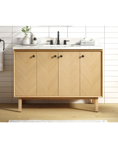 Avanity Adele (single) 48-Inch Natural Oak Vanity - ADELE-V48-NO