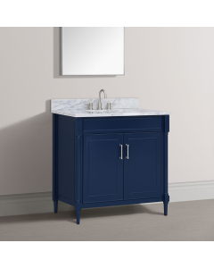 Avanity Bristol (single) 37-Inch Navy Blue Vanity - BRISTOL-V36-NB