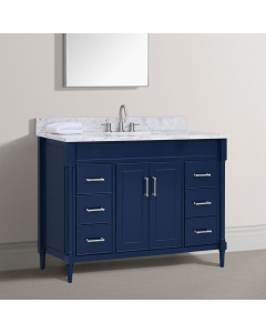 Avanity Bristol (single) 49-Inch Navy Blue Vanity - BRISTOL-V48-NB