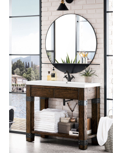--CLEARANCE--James Martin Brooklyn (single) 39.38-Inch Rustic Ash Vanity - C205-V39.5-RSA
