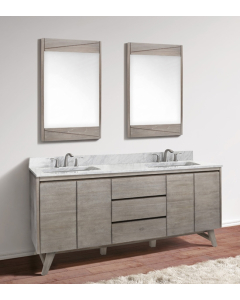 Avanity Coventry (double) 73-Inch Gray Teak Vanity - COVENTRY-V72-GT