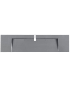 CLEARANCE PRICE - James Martin (single) 72.5-inch Dusk Grey Glossy Composite Stone Integrated Countertop/Sink