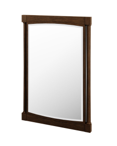 James Martin Kinnsden 26-Inch Sable Oak Transitional Bathroom Mirror