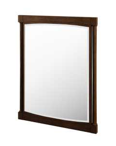 James Martin Kinnsden 30-Inch Sable Oak Transitional Bathroom Mirror