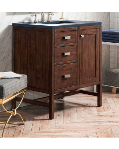 James Martin Addison (single) 29.88-Inch Mid Century Acacia Vanity - E444-V30-MCA