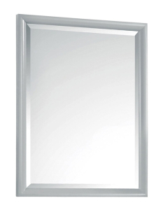Avanity Emma 24-Inch Dove Gray Modern Bathroom Mirror