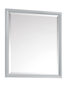 Avanity Emma 28-Inch Dove Gray Modern Bathroom Mirror