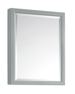 Avanity Emma 22-Inch Dove Gray Modern Bathroom Mirrored Medicine Cabinet
