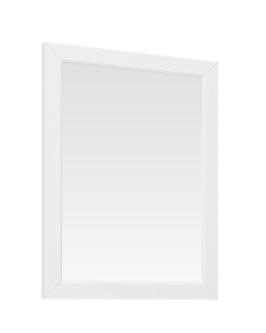 Avanity Everette 24-Inch White Modern Bathroom Mirror