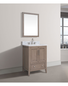 Avanity Everette (single) 24-Inch Gray Oak Vanity - EVERETTE-V24-WD