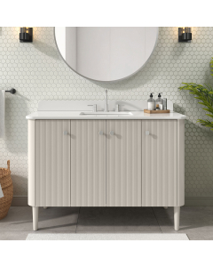 White Engineered Stone