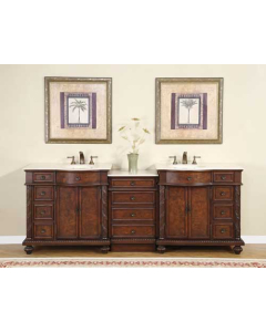 Pearce (double) 90-Inch Modular Bathroom Vanity