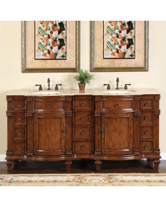 Fontane (double) 72-Inch Traditional Bathroom Vanity