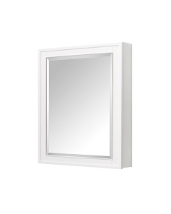 Avanity Madison 28-Inch White Traditional Bathroom Mirror/Medicine Cabinet