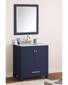 Avanity Modero (single) 30-Inch Navy Blue Vanity - MODERO-V30-NB